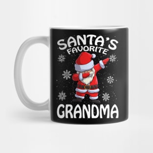 Santas Favorite Grandma Christmas Mug